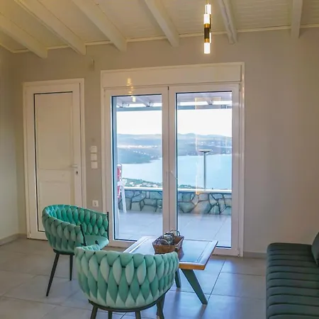 Nireos Coast Evia - Panoramic Seaview Gem * Vatheia