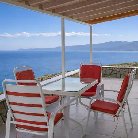 Nireos Coast Evia - Panoramic Seaview Gem *