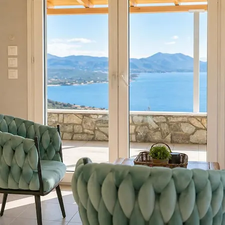 Nireos Coast Evia - Panoramic Seaview Gem
